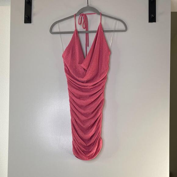 Pink Dress with Glitter - Picture 3 of 5